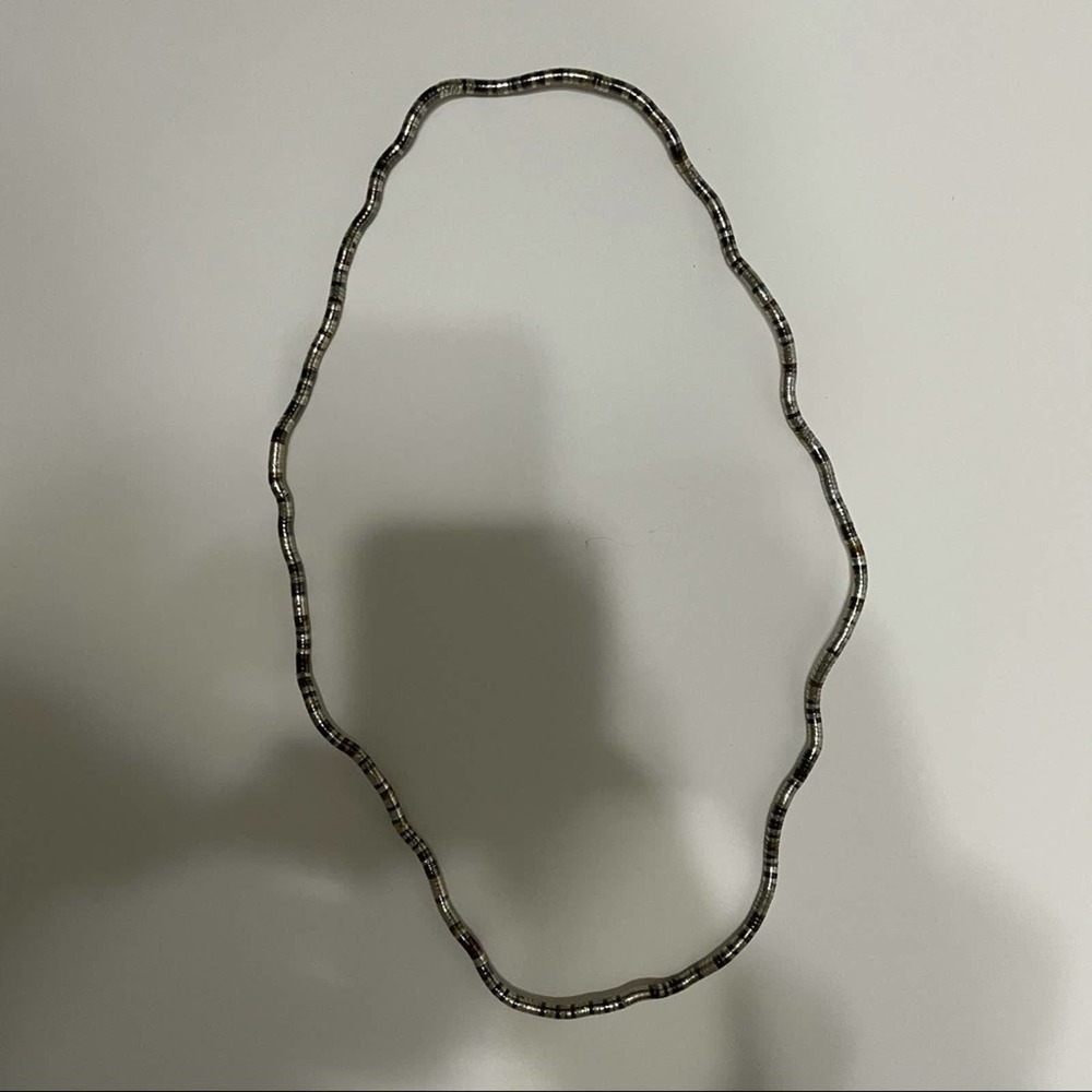 Fun Twisted Snake Statement Necklace - Picture 5 of 7